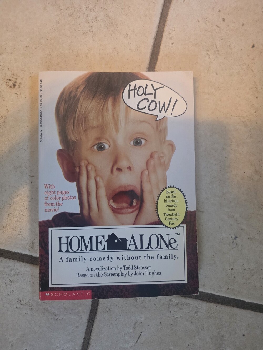 Home Alone - juvenile digest paperback movie tie-in Macaulay Culkin GOOD
